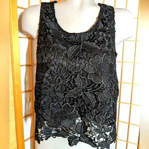 🆕 Sans Souci, crocheted top, NEW with tags, LG